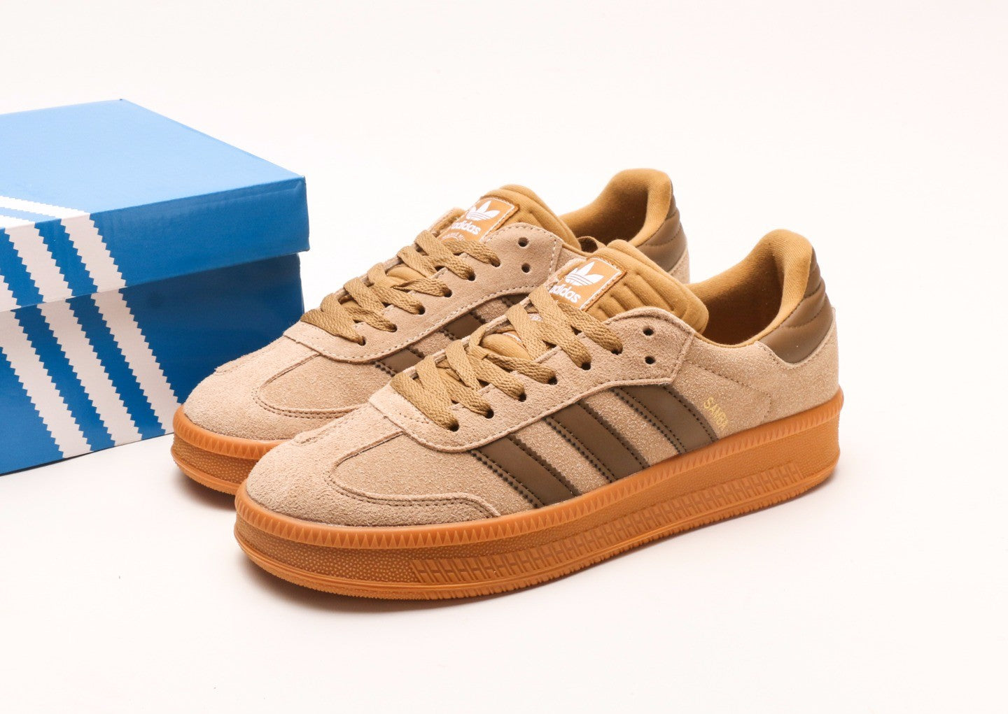 Adidas Samba XLG Beige/Brown